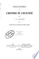 Philosophie de l'histoire de l'humanité