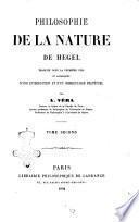 Philosophie de la nature de Hegel