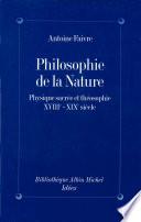 Philosophie de la nature