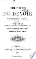 Philosophie du devoir