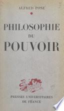 Philosophie du pouvoir