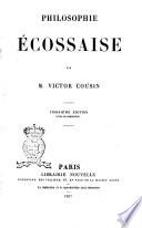 Philosophie écossaise par Victor Cousin
