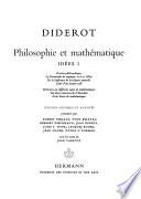 Philosophie et mathèmatique: idées I