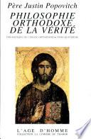 Philosophie orthodoxe de la vérité