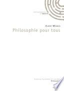 Philosophie pour tous