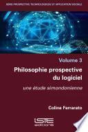 Philosophie prospective du logiciel