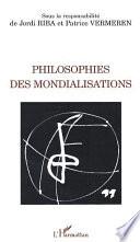 Philosophies des mondialisations