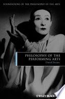 Philosophy of the Performing Arts