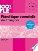 Phonétique essentielle du français niv. A1 A2 - Ebook