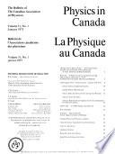 Physics in Canada