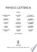 Physics Letters