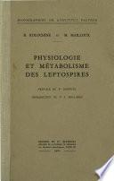 Physiologie et métabolisme des leptospires