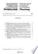 Physiologie