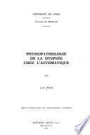 Physiopathologie de la dyspnée chez l'asthmatique