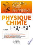 Physique-chimie PSI/PSI*