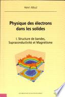 Physique des électrons dans les solides