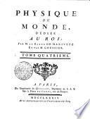 PHYSIQUE DU MONDE, DÉDIÉ AU ROI