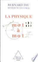 Physique mot à mot (La)