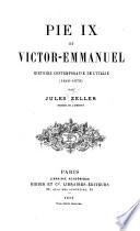 Pie IX et Victor-Emmanual