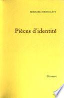 Pièces d'identité