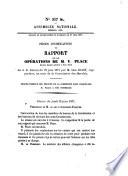 Pièces justificatives du rapport sur les opérations de M. V. Place ancien consul général à New-York