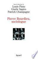 Pierre Bourdieu, sociologue