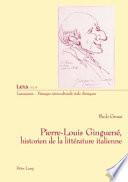 Pierre-Louis Ginguené, historien de la littérature italienne
