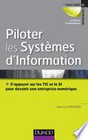 Piloter les systèmes d'information