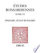 Pindare avant Ronsard