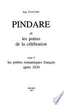 Pindare et les poètes de la célébration
