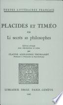 Placides et Timéo, ou, Li secrés as philosophes