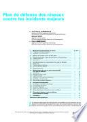 Plan de defense des reseaux contry les incidents majeurs