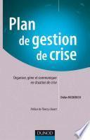 Plan de gestion de crise