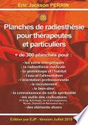 Planches de radiesthésie pour thérapeutes et particuliers
