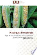 Plastiques biosourcés