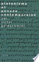 Platonisme et pensée contemporaine