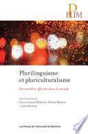 Plurilinguisme et pluriculturalisme