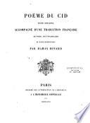 Poëme du Cid