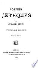 Poèmes aztéques