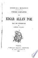 Poèmes complets d'Edgar Allan Poe