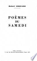 Poèmes du samedi