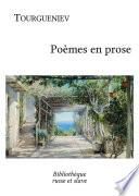 Poèmes en prose