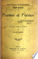 Poèmes et poésies