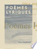 Poèmes lyriques