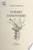 Poèmes saisonniers