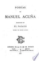 Poesias de Manuel Acuña