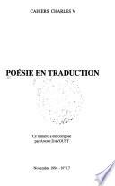 Poésie en traduction