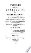 Poésie lyrique portugaise