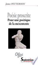 Poésie proscrite