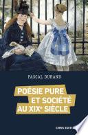 Poésie pure et société au XXe siècle